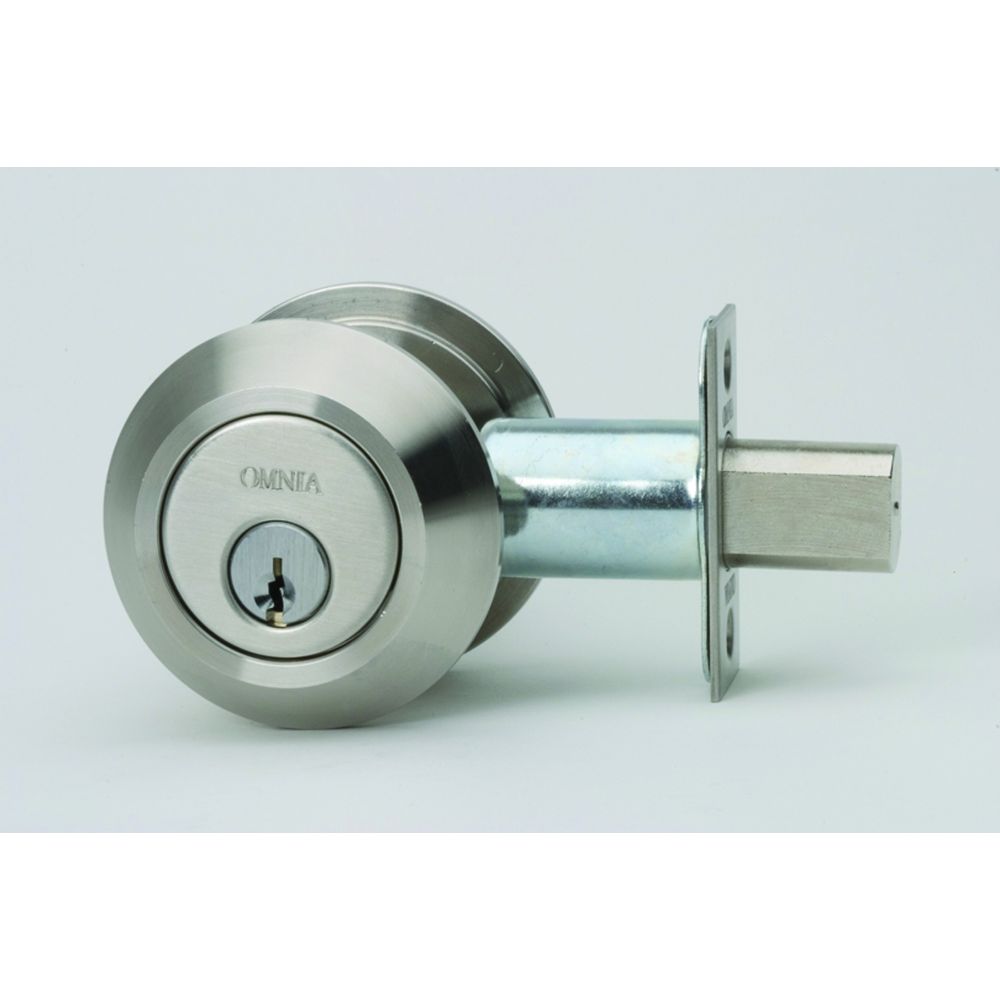 Omnia Industries D9000AC34.34.32D AUXILIARY D.BOLT KIT "AC" 32D in Satin Stainless Steel